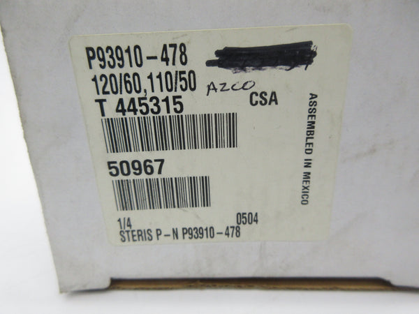 ASCO P93910-478 110/120V 80PSI 1/4" NSMP