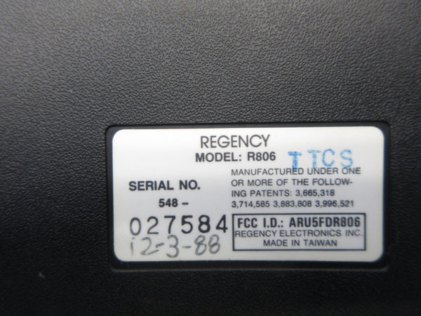 REGENCY R806 12-1623 NSNP