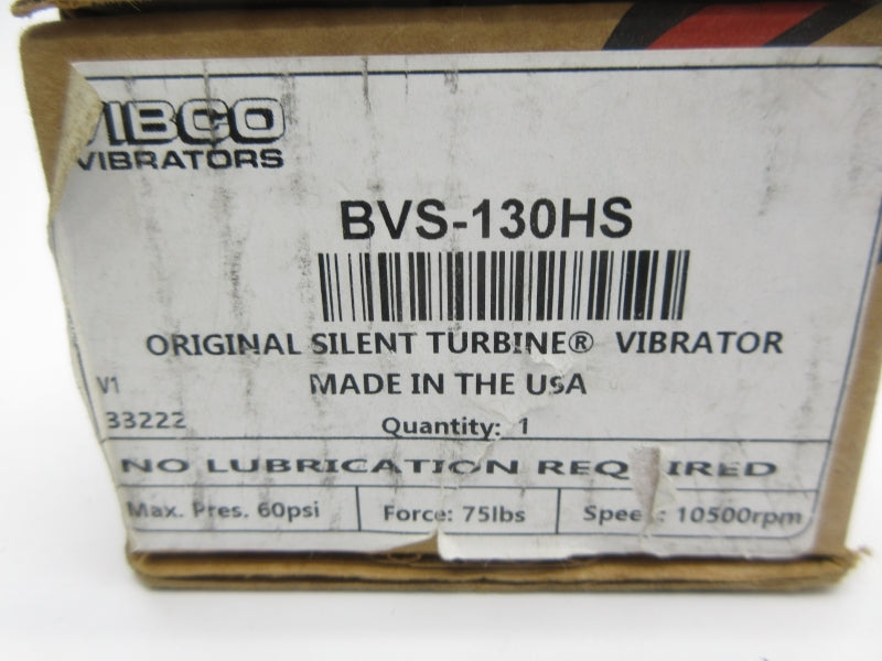 VIBCO BVS-130HS 60PSI NSMP