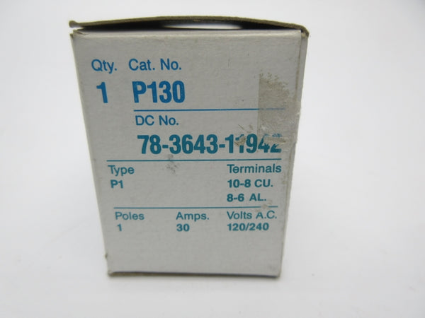 SIEMENS P130 120/240VAC 30A NSMP