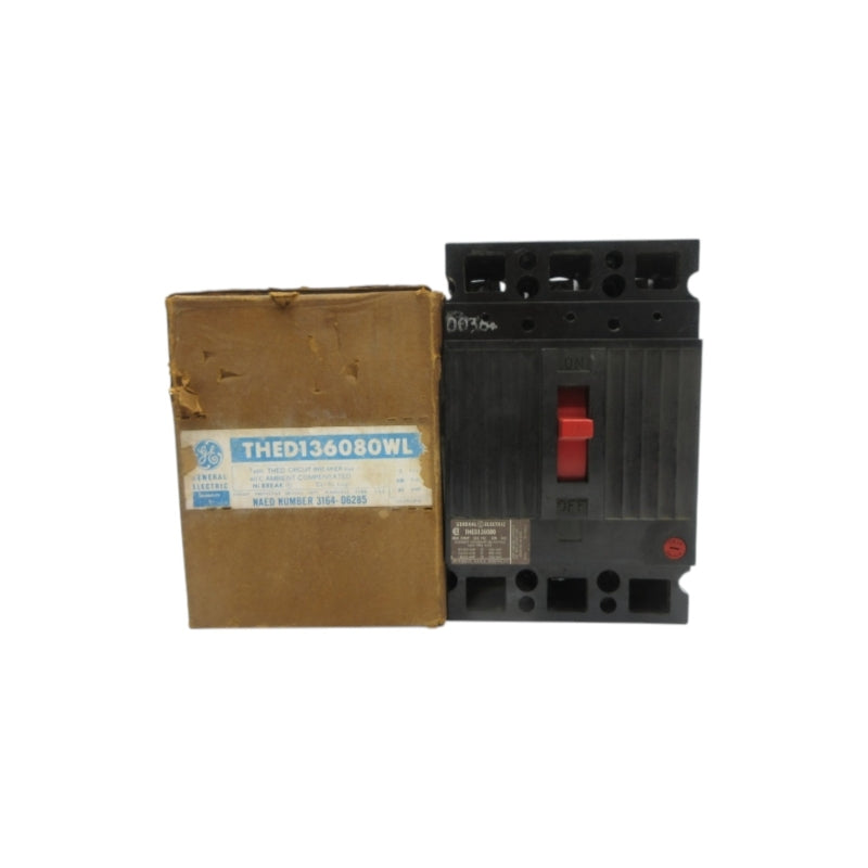 GENERAL ELECTRIC THED136080WL 600VAC 80A NSMP