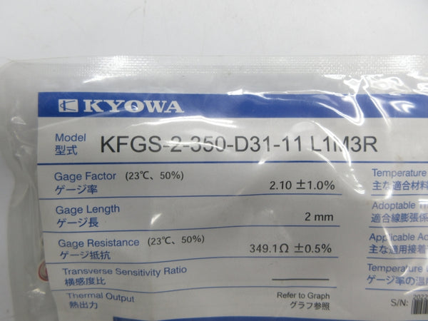 KYOWA KFGS-2-350-D31-11 L1M3R (PKG OF 10) NSMP