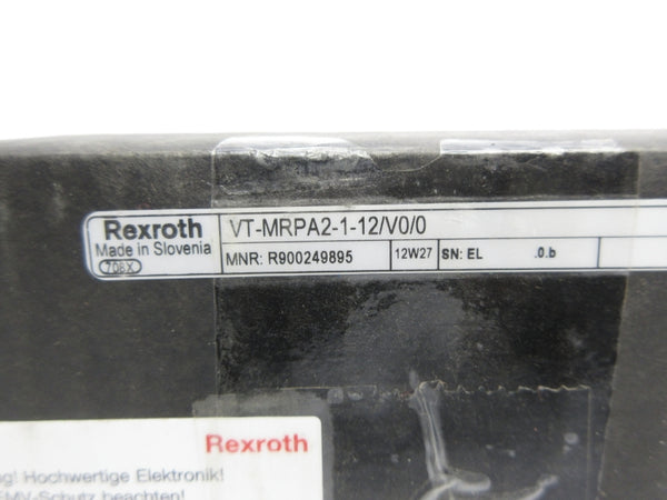 REXROTH VT-MRPA2-1-12/V0/0 R900249895 NSMP