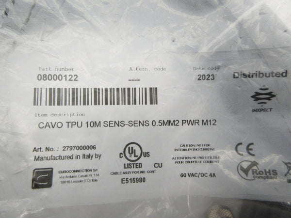 EURO CONNECTION 08000122 60VAC/DC 4A NSMP