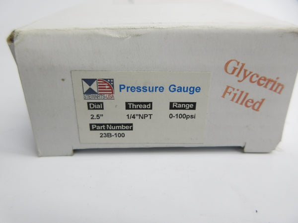 STEWARTS 23B-100 0-100PSI NSMP