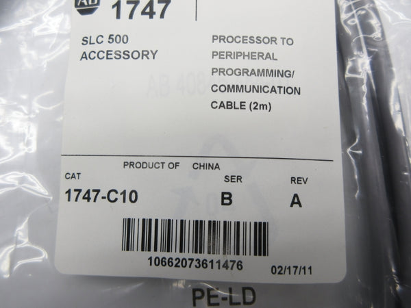 ALLEN BRADLEY 1747-C10 SER. B REV. A NSMP