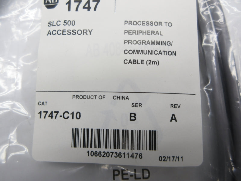 ALLEN BRADLEY 1747-C10 SER. B REV. A NSMP