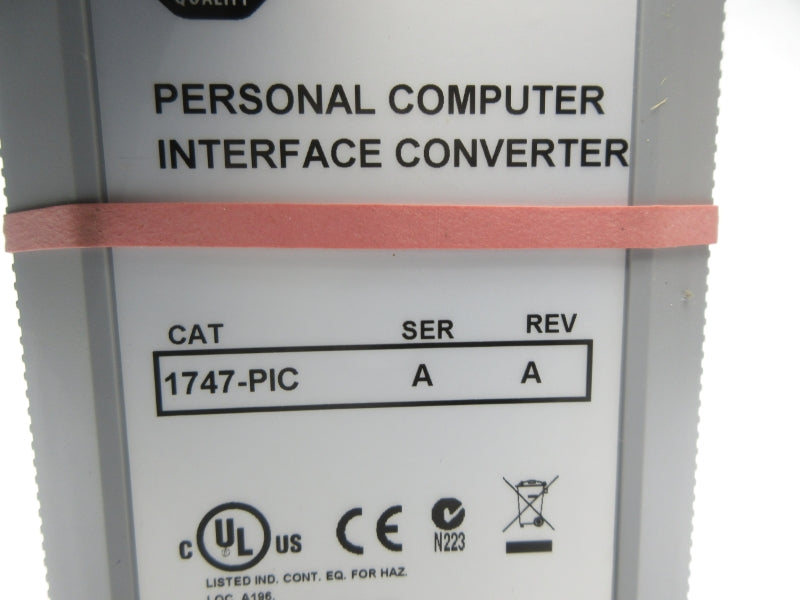 ALLEN BRADLEY 1747-PIC SER. A REV. A NSNP