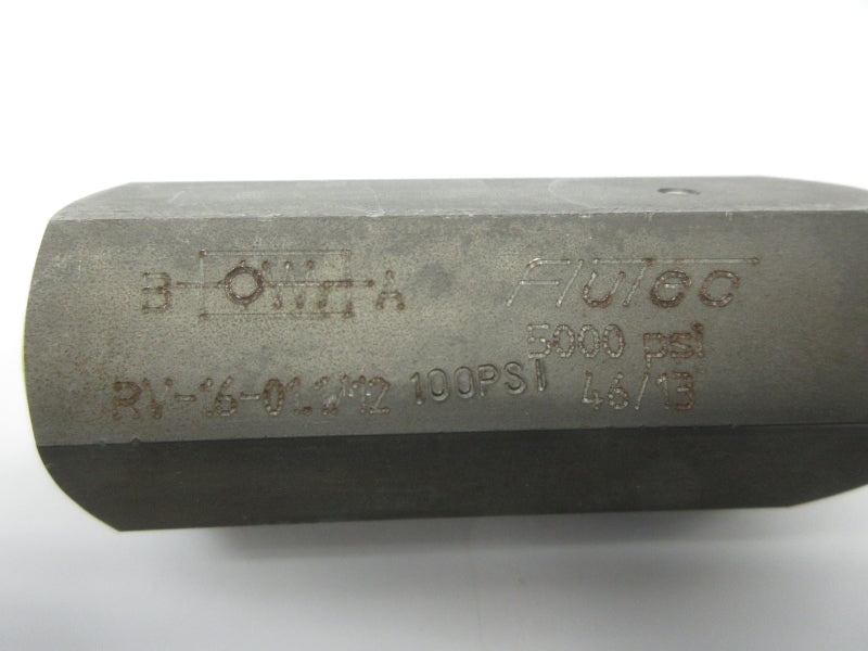 FLUTEC RV-16-01.1/12 5000PSI NSNP