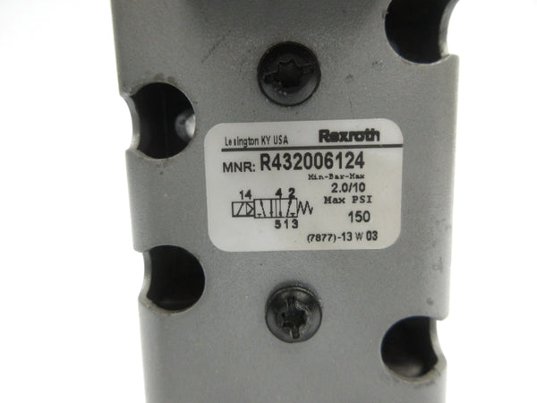 REXROTH R432006124 120VAC 150PSI NSNP