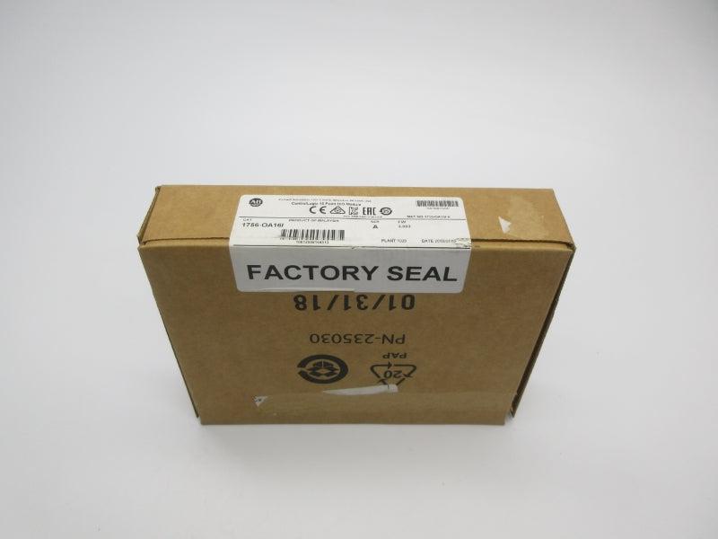ALLEN BRADLEY 1756-OA16I SER. A F/W 3.003 DATE: 2018 NSFS