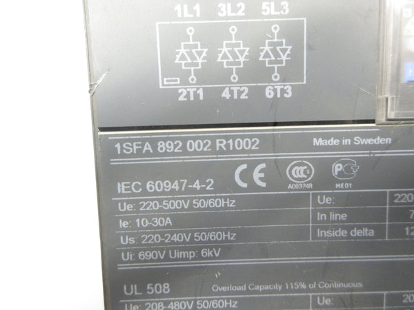 ABB 1SFA 892 002 R1002 220-500V 10-30A UNMP
