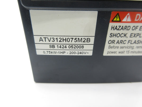 SCHNEIDER ELECTRIC ATV312H075M2B 200-240V (AS PICTURED) UNMP