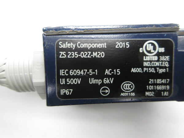 SCHMERSAL ZS 235-02Z-M20 500V UNMP