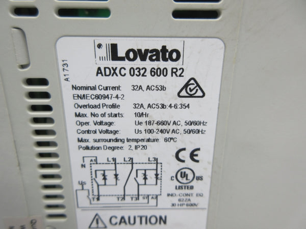 LOVATO ADXC032600R2 100-240VAC NSNP