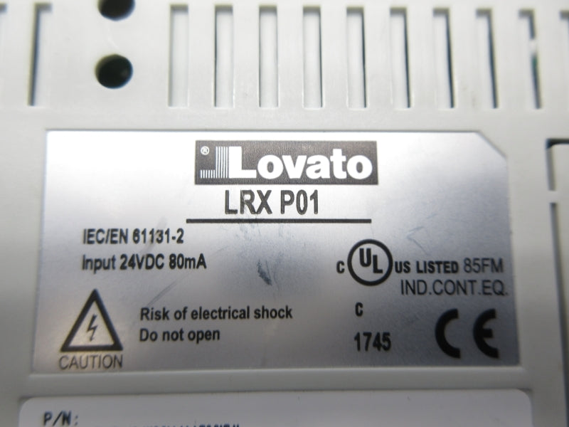 LOVATO LRXP01 24VDC NSNP