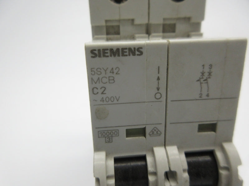 SIEMENS 5SY42-C2 400V 2A NSNP