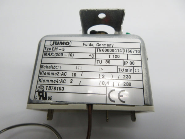JUMO EM-5 230V 3A 200'C NSNP