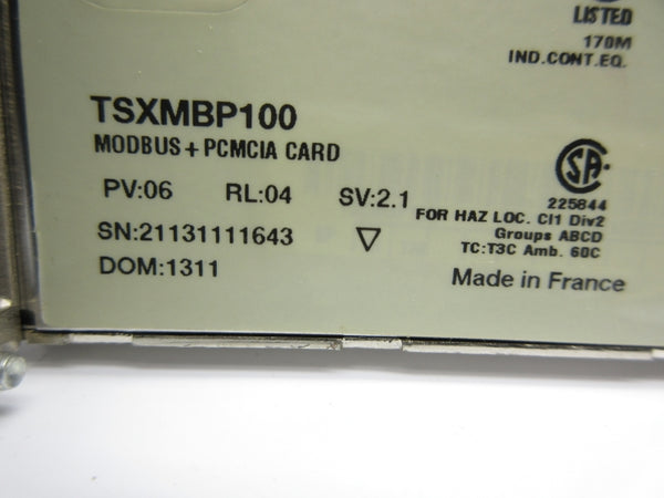 SCHNEIDER ELECTRIC TSXMBP100 NSNP