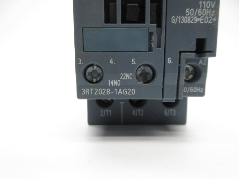 SIEMENS 3RT2028-1AG20 110V NSNP