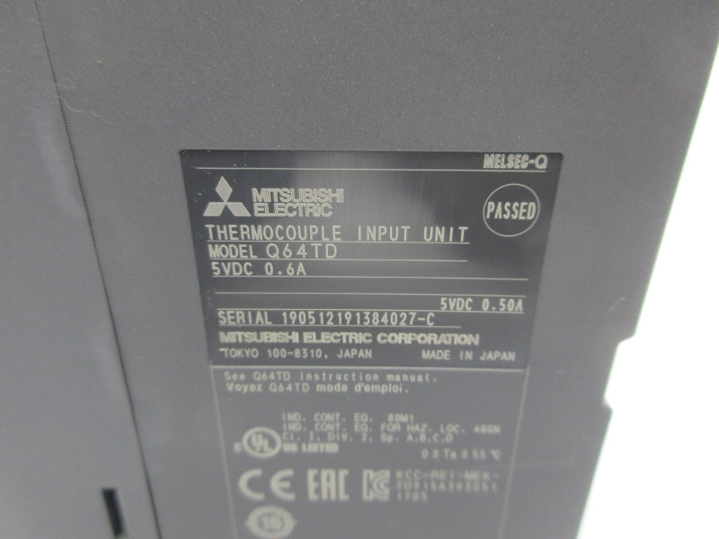 MITSUBISHI ELECTRIC Q64TD 5VDC 0.6A NSNP
