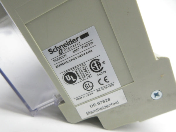 SCHNEIDER ELECTRIC ABE7-P16F310 30VDC 0.015A NSNP