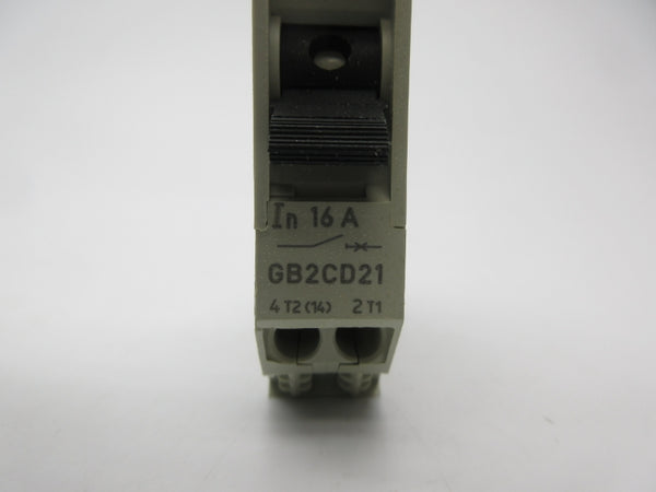 SCHNEIDER ELECTRIC GB2CD21 16A NSNP