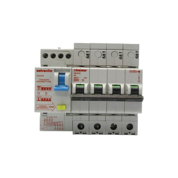 BTICINO D843/20 400V 20A NSNP