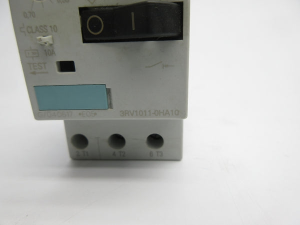SIEMENS 3RV1011-0HA10 0.8-0.70A NSNP