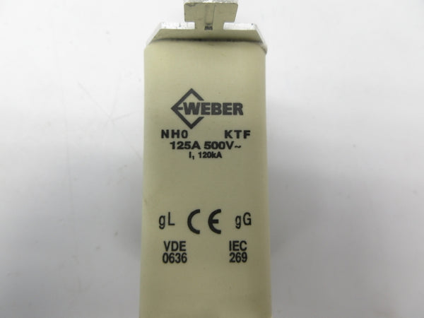 WEBER NH0KTF125A 500V 125A NSNP