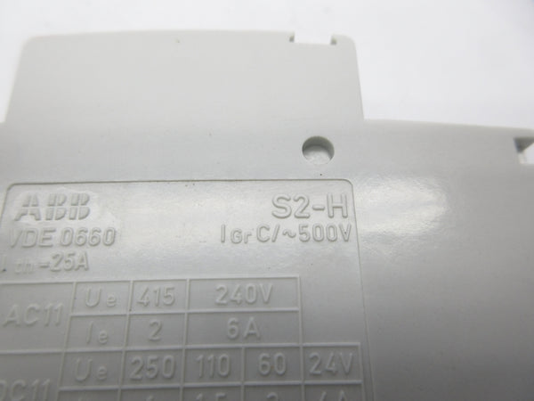 ABB S2-H 500V 25A NSNP