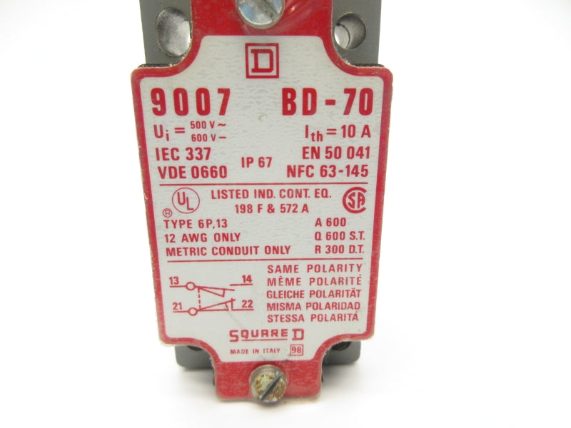 SQUARE D 9007BD70 NSNP