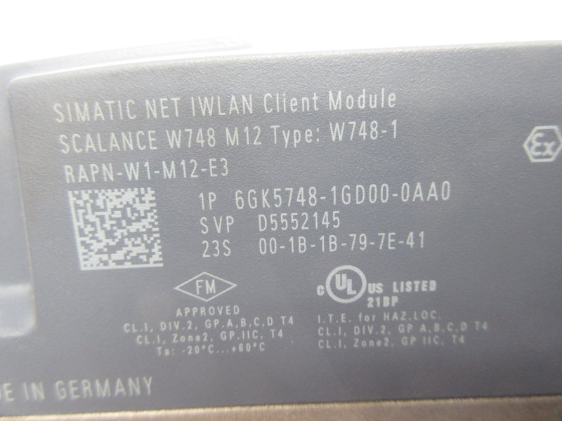 SIEMENS 6GK5748-1GD00-0AA0 UNMP