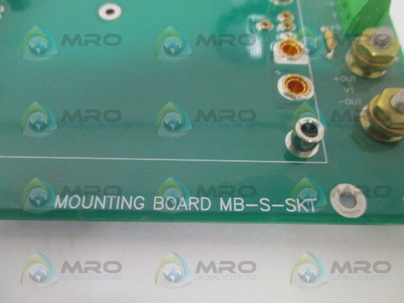 RO ASSOCIATES MB-S-SKT MOUTING BOARD UNMP