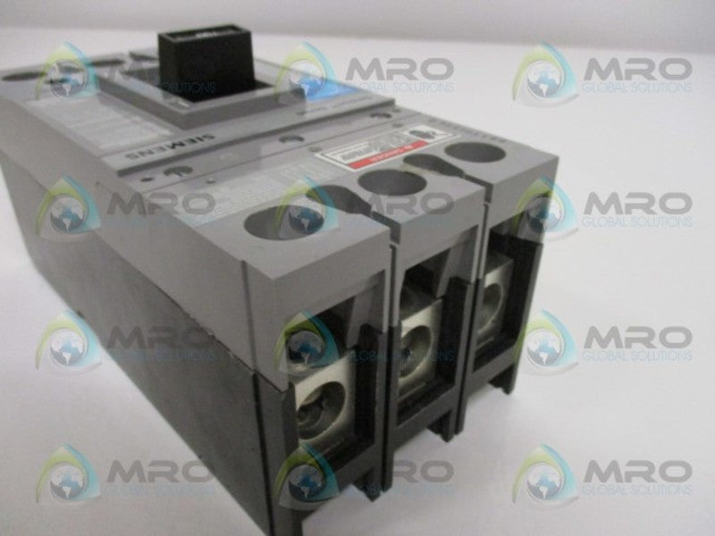 SIEMENS FXD63B100L CIRCUIT BREAKER 100A NSMP