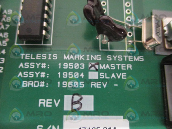 TELESIS TECHNOLOGIES 19503 MASTER BOARD NSNP