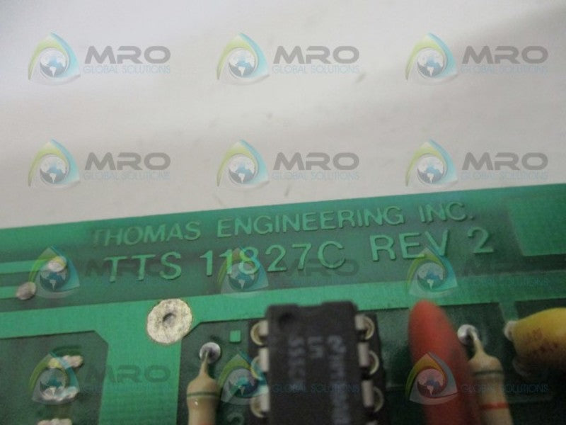 THOMAS ENGINEERING TTS11827C CIRCUIT BOARD NSNP
