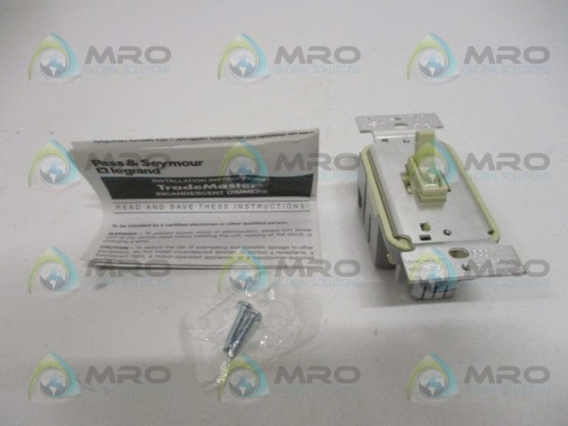 PASS & SEYMOUR TRADEMASTER T600-I TOGGLE DIMMER NSMP