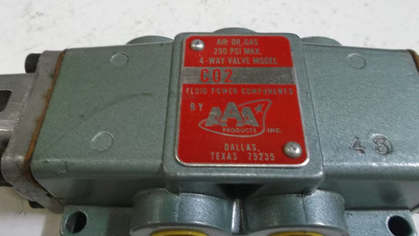AAA PRODUCTS CO2 4-WAY VALVE NSNP