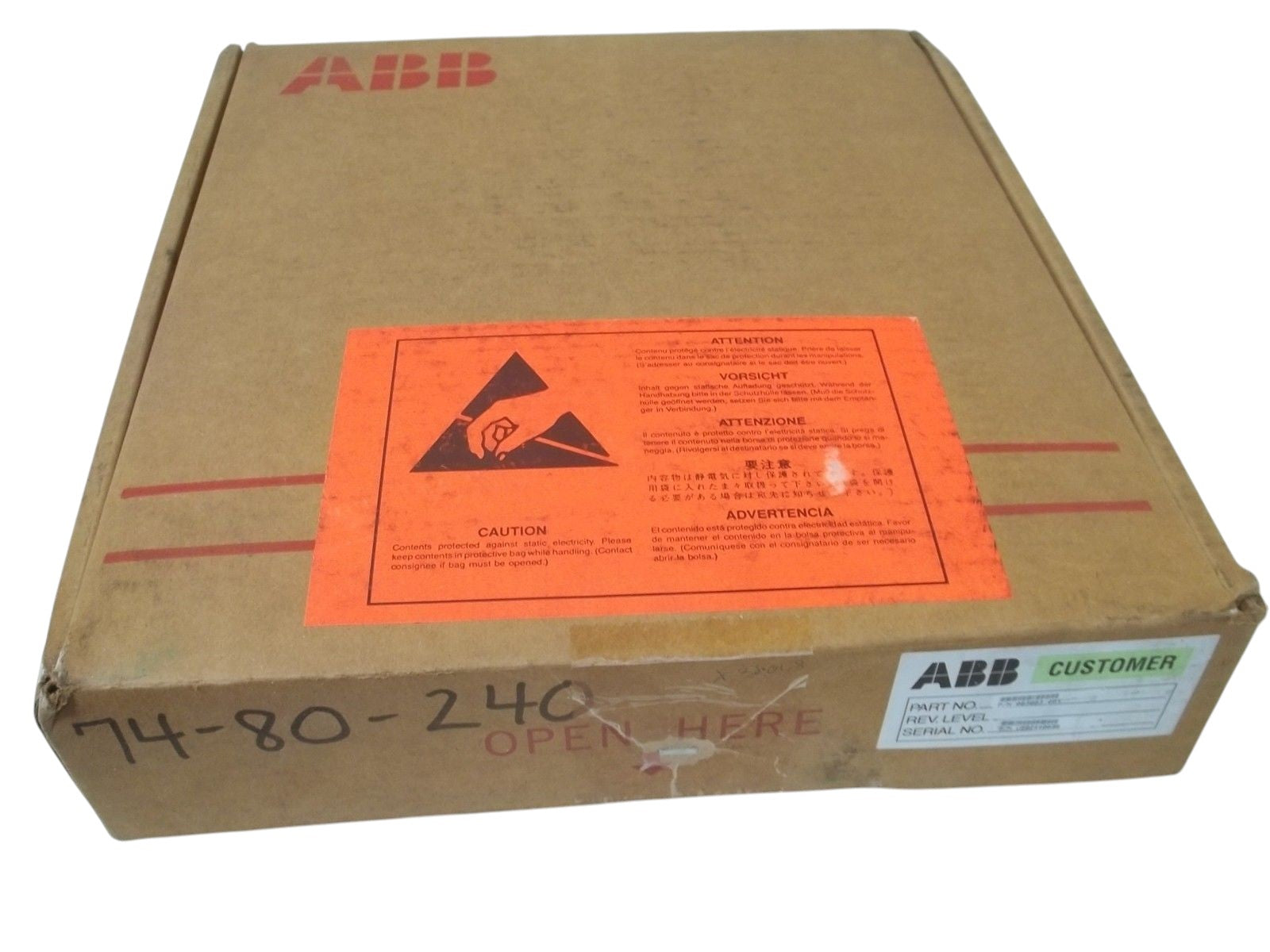 ABB 083883-004 PC BOARD NSMP