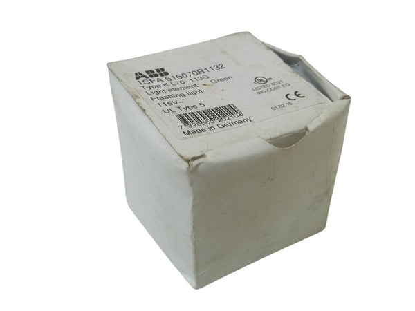 ABB 1SFA616070R1132 TYPE K L70-113G LIGHT ELEMENT GREEN NSMP