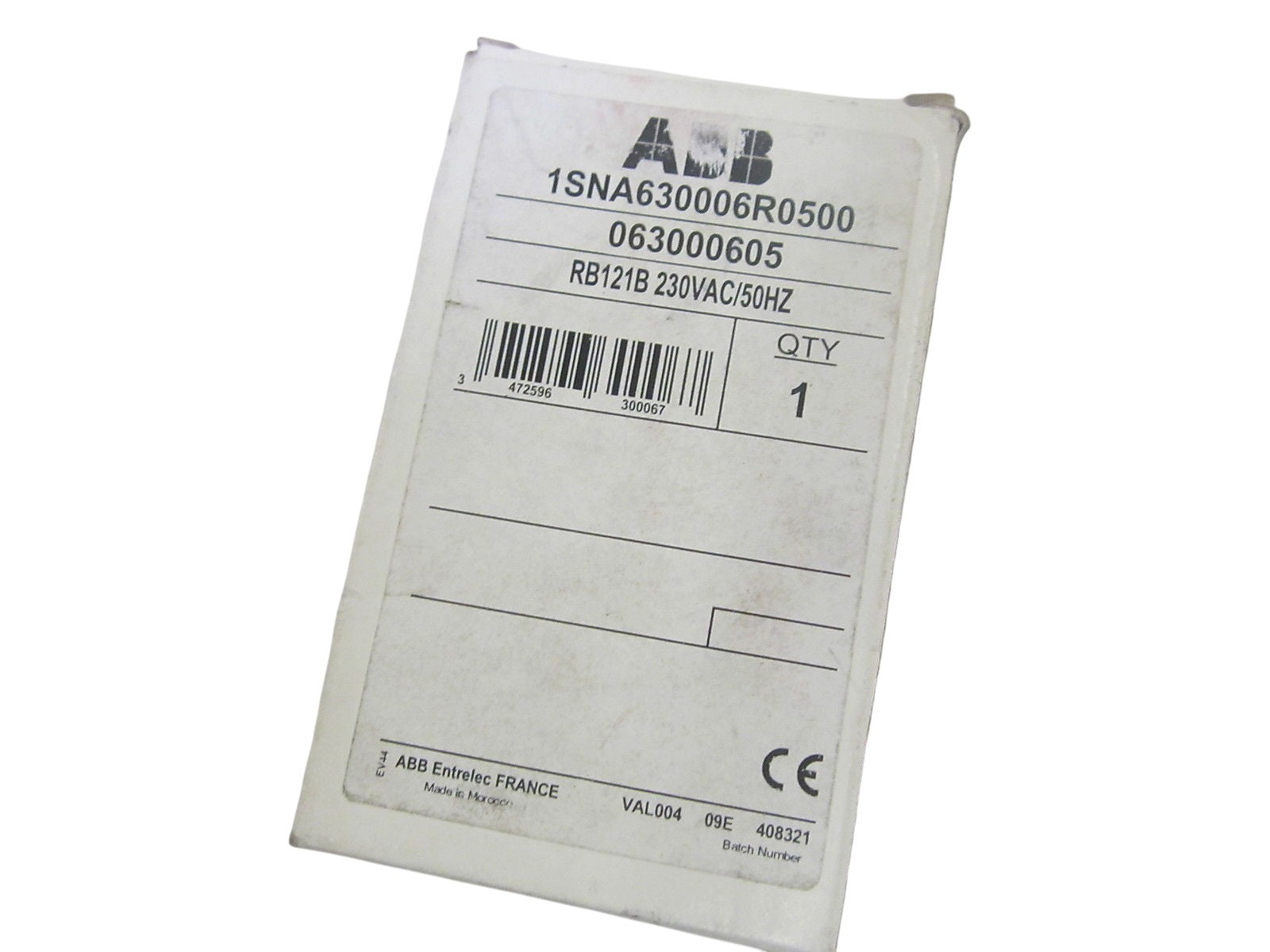 ABB 1SNA630006R0500RB121B INTERFACE RELAY 230VAC NSMP