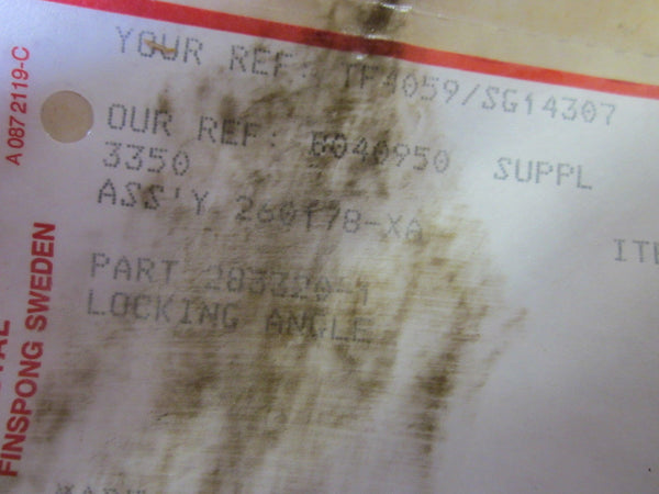 ABB 283320-1 LOCKING ANGLE NSNP