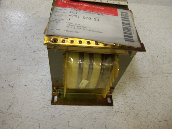 ABB 4781020-GU TRANSFORMER NSNP