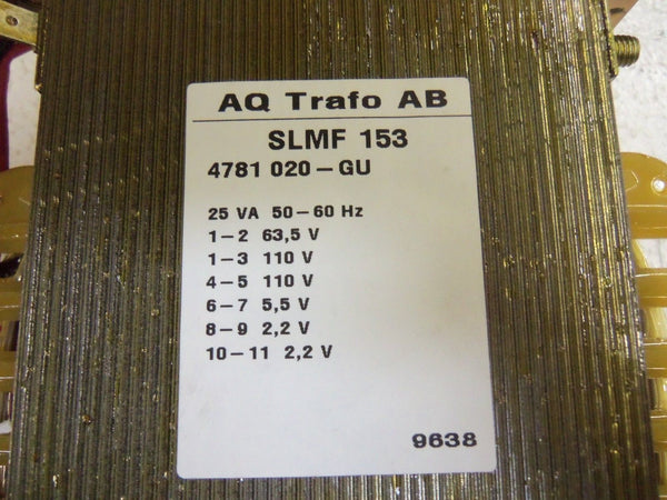ABB 4781020-GU TRANSFORMER NSNP