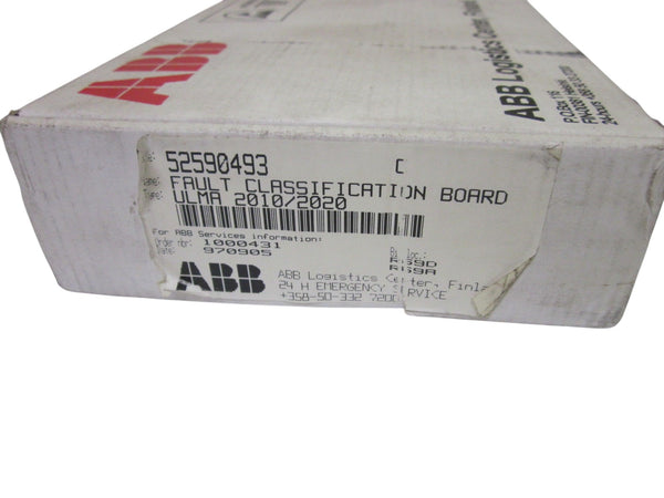 ABB 52590493 FAULT CLASSIFICATION BOARD NSMP
