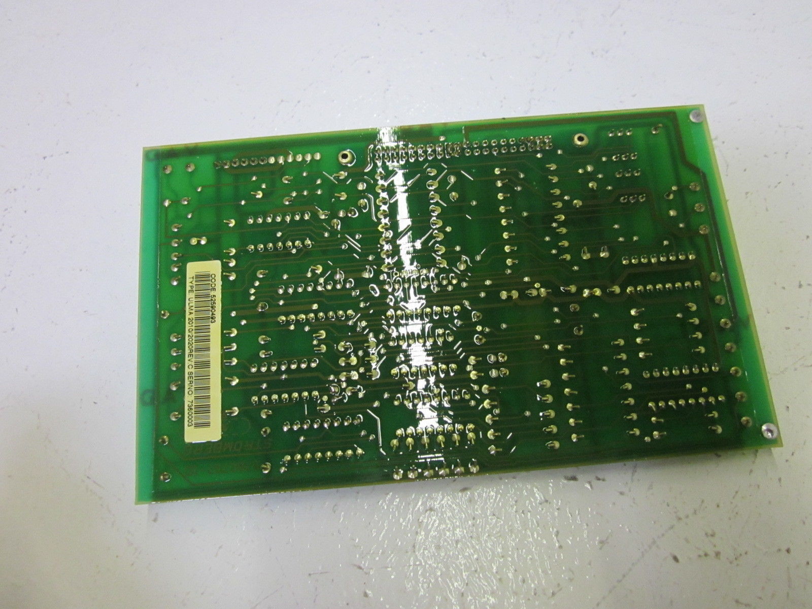 ABB 52590493 FAULT CLASSIFICATION BOARD NSMP