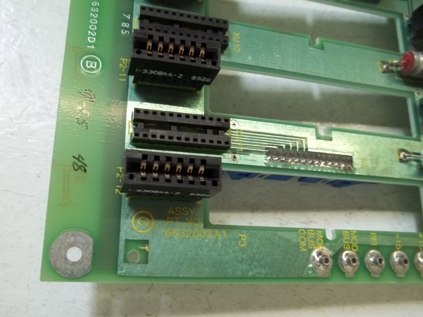 ABB ASEA BROWN BOVERI 6632003A1 PC ANALOG CONTROL RACK 12SLOT UNMP