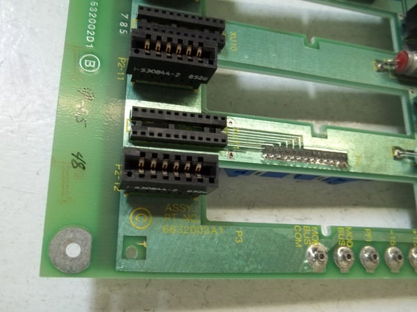 ABB ASEA BROWN BOVERI 6632003A1 PC ANALOG CONTROL RACK 12SLOT UNMP