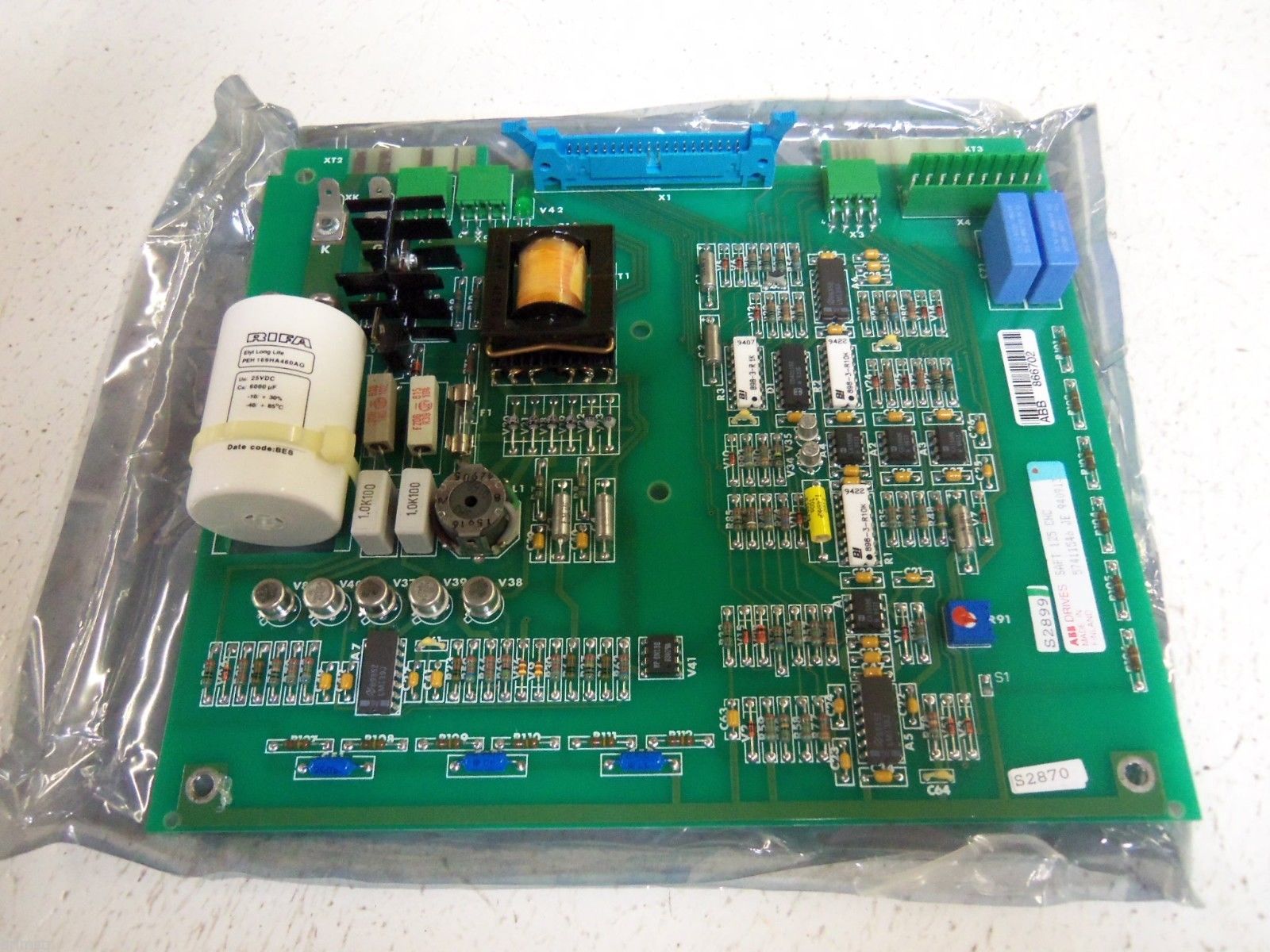 ABB CHOPPER CONTROL CARD SAFT-125-CHC UNMP